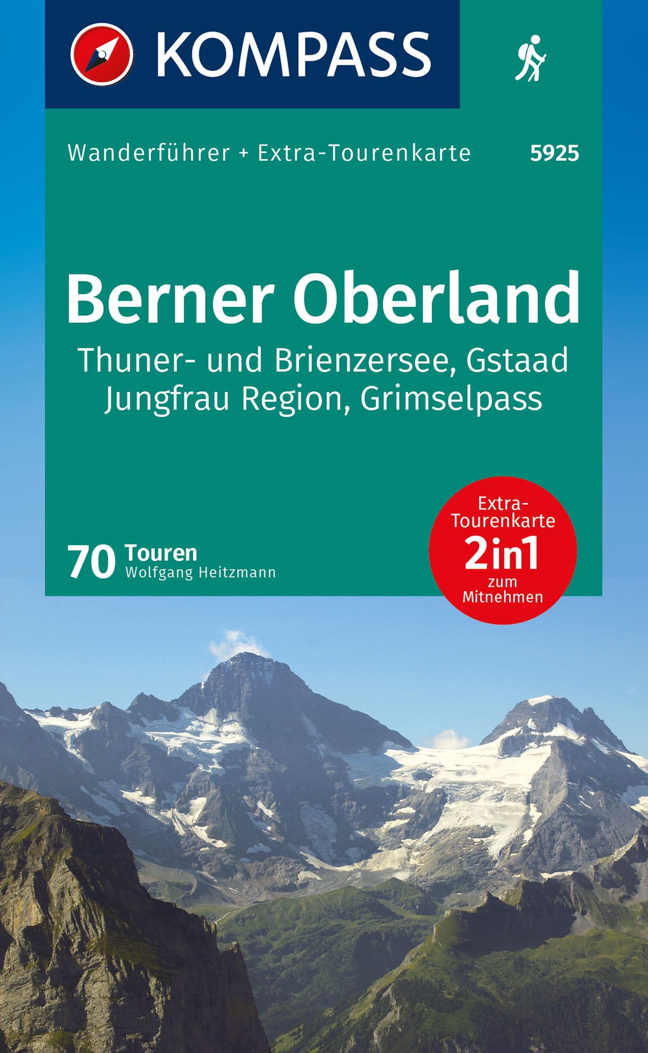 Kompass Wanderf Hrer Berner Oberland Touren Adac Shop