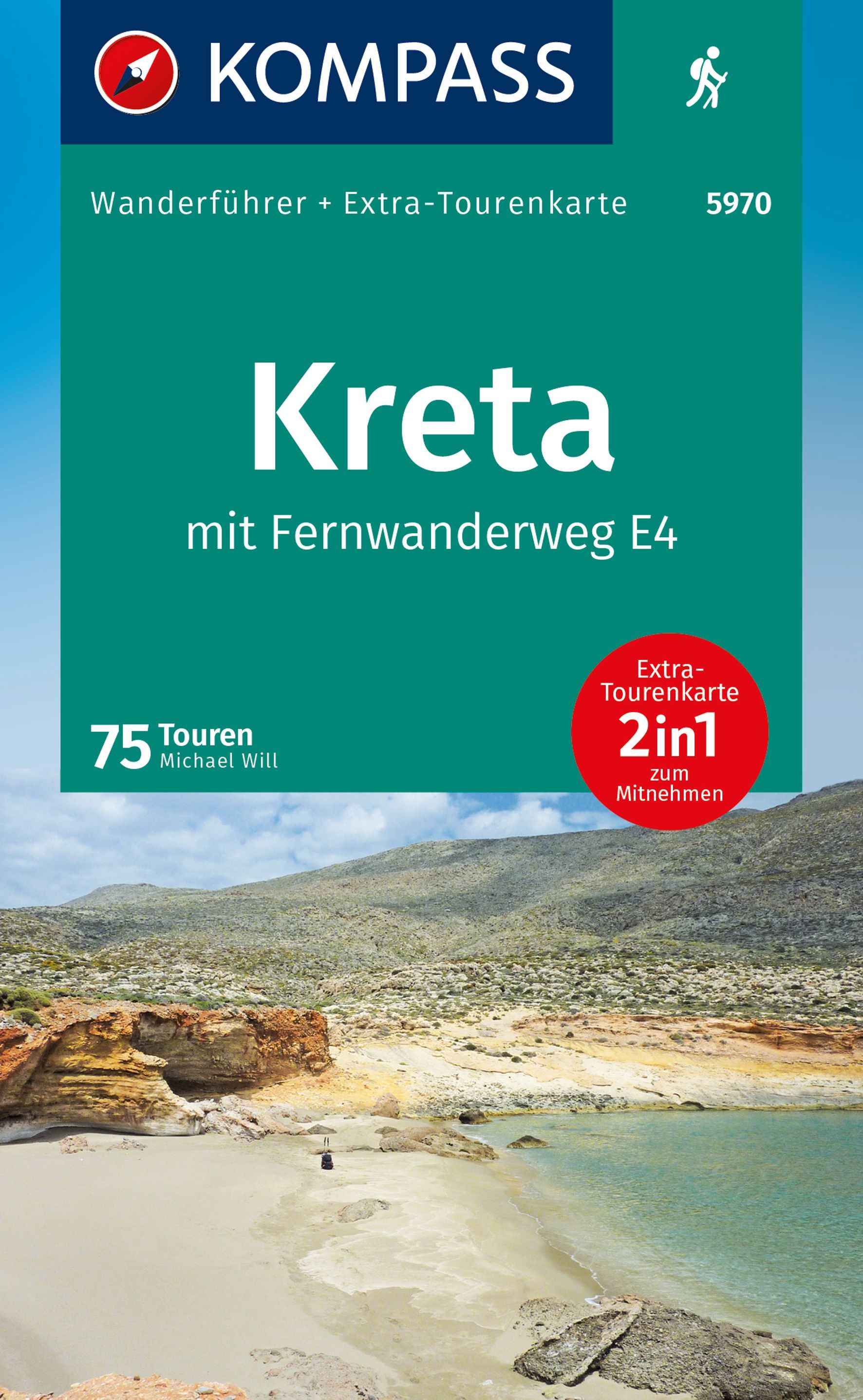 Kompass Wanderf Hrer Kreta Mit Weitwanderweg E Adac Shop