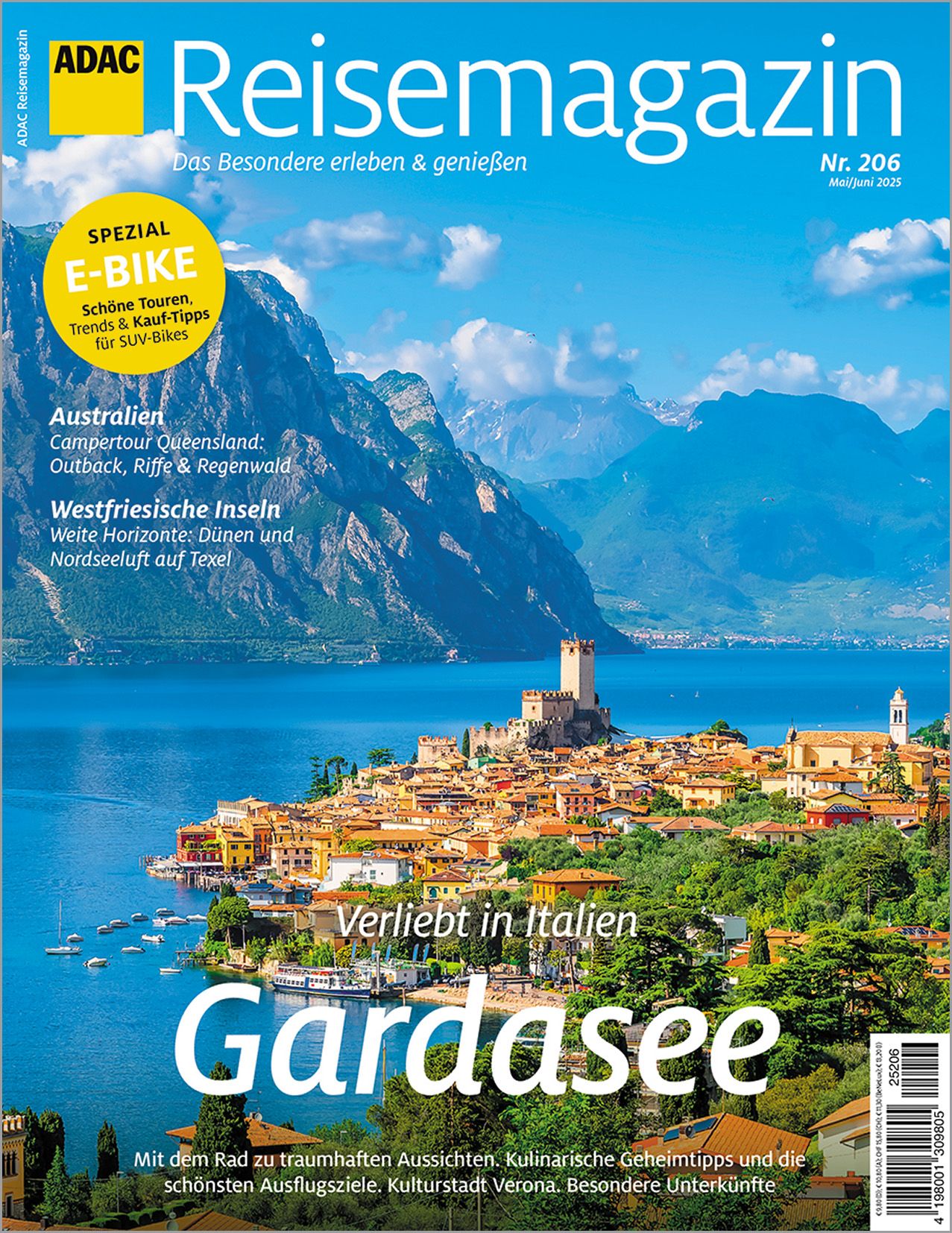 ADAC Reisemagazin - Titelthema Gardasee ADAC Reisemagazin - Titelthema Gardasee