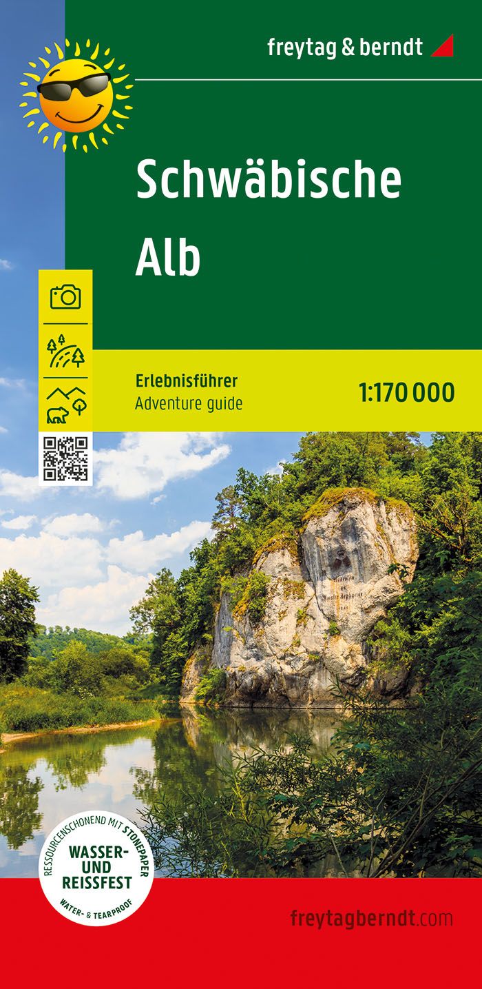 9783707922554 Cover, Karte Schwäbische Alb