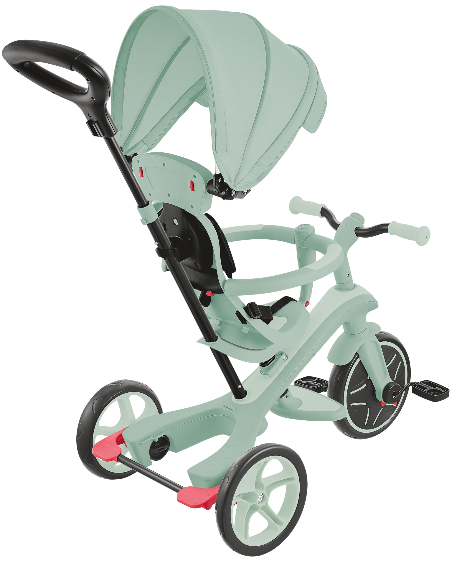 Transport, Fahrzeug, Dreirad, Laufrad, Mint, Türkis, Rad