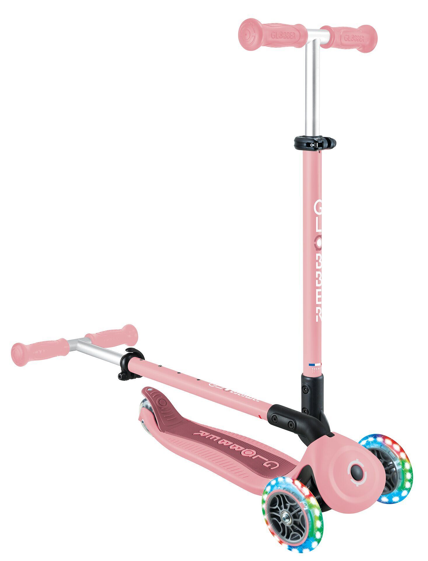 Roller, Transport, Fahrzeug, Rad,Tretroller, Rosa, Kinderroller