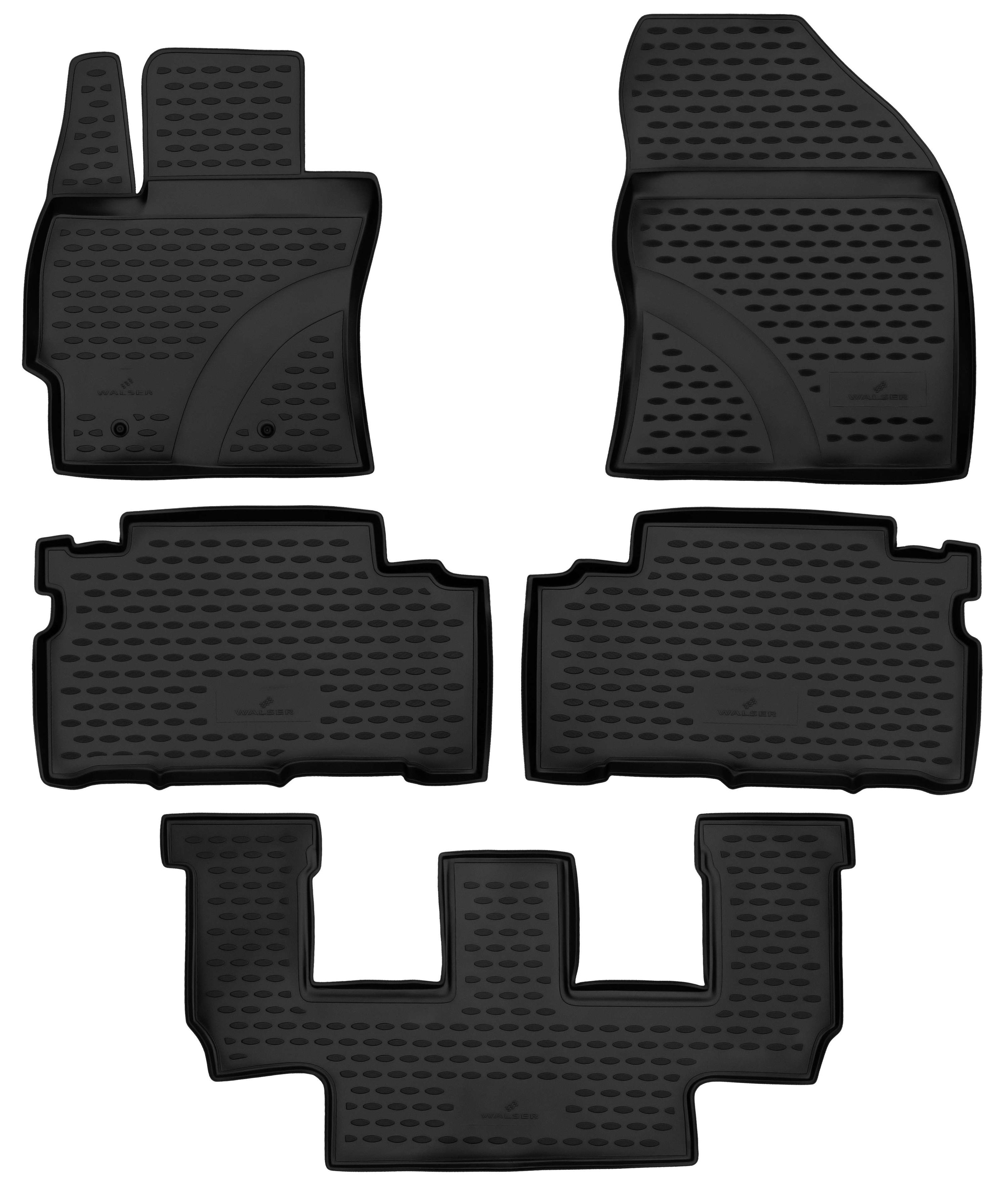 Gummimatten XTR für Toyota Verso Komplettset