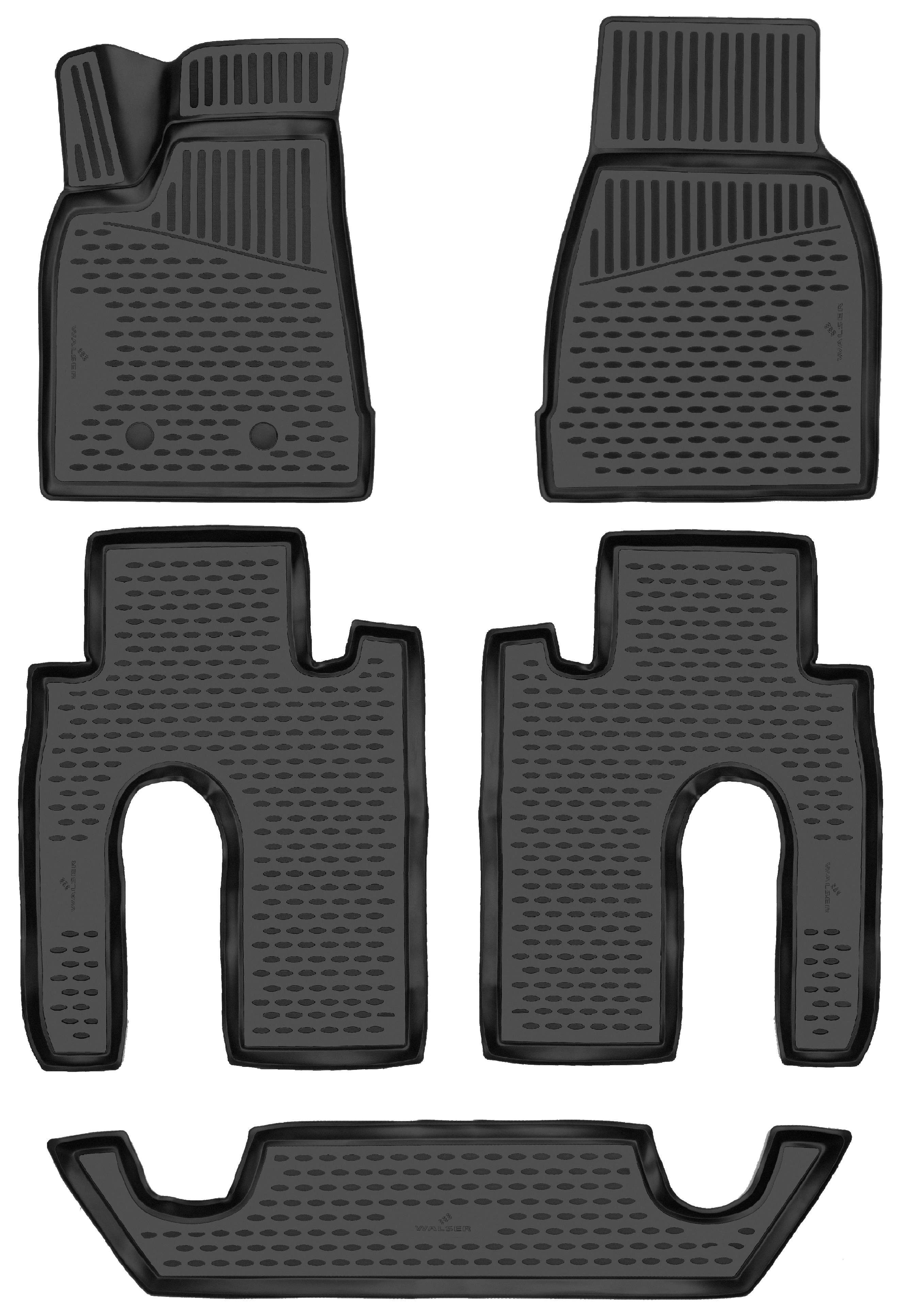 Fumatte, Gummimatten XTR für Tesla Model X, schwarz