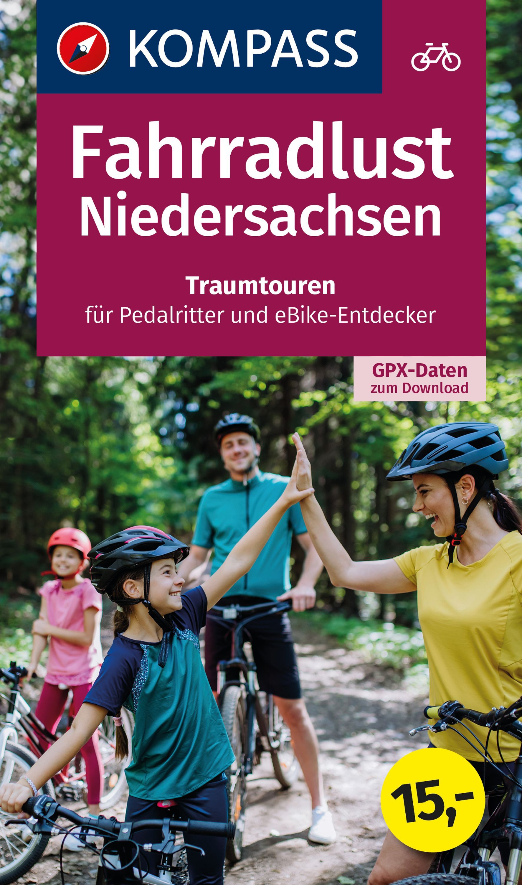 9783991541295 Cover, Fahrradlust Niedersachsen