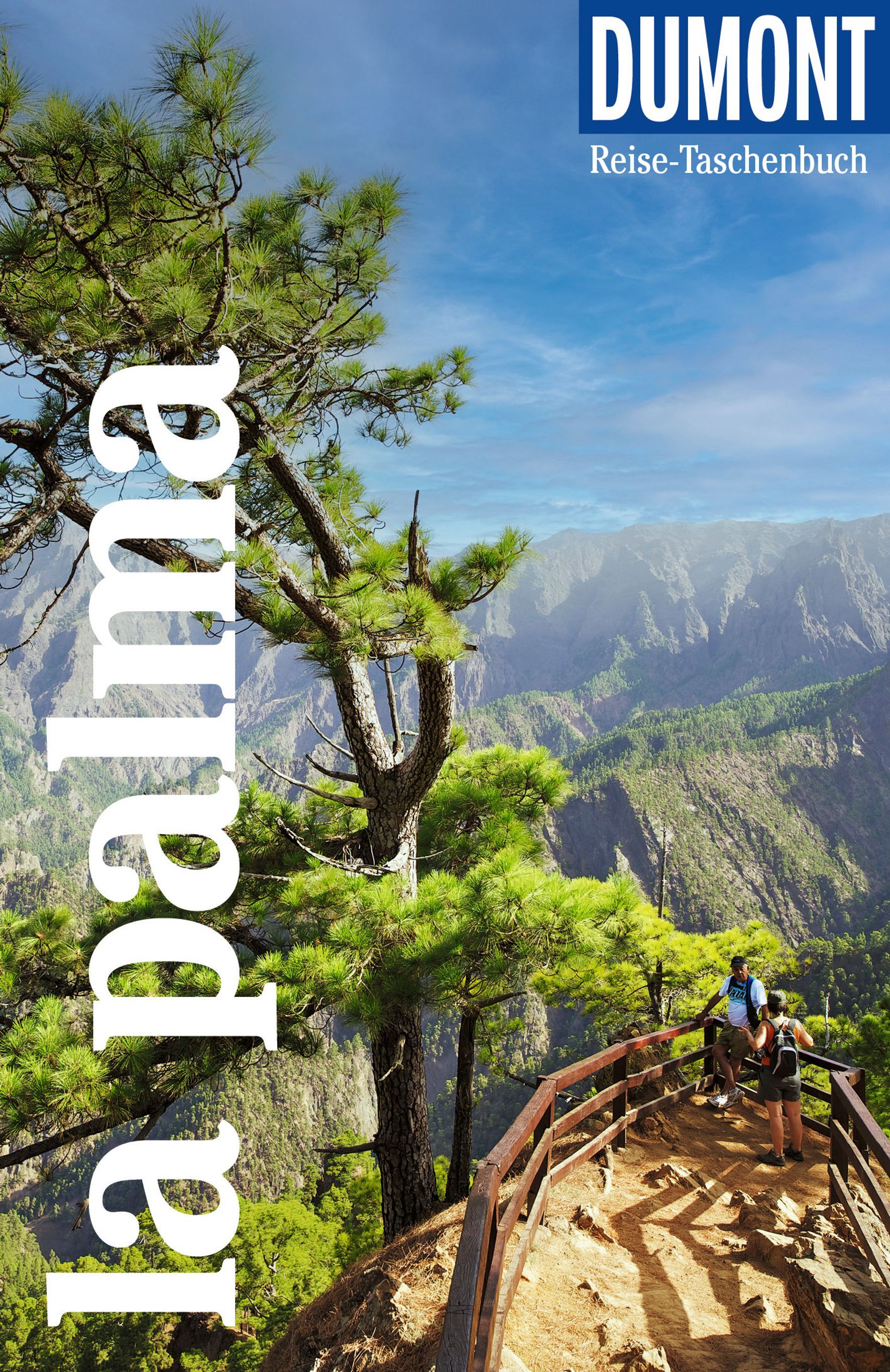 DuMont Reise-Taschenbuch Reiseführer La Palma Cover Dumont Reisetaschenbuch La Palma. Baum vor Berglandschaft