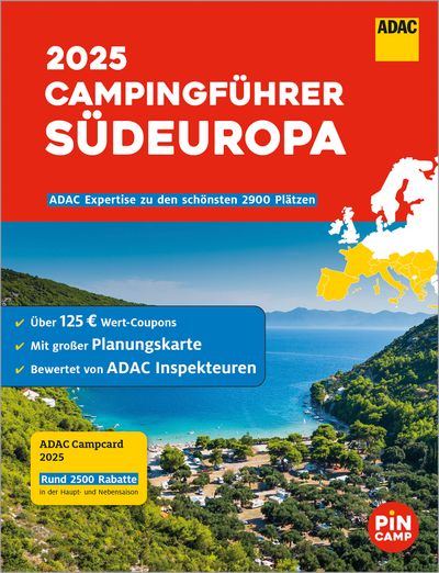 ADAC Campingführer Südeuropa 2025 | 9783986451363 | ADAC-Shop