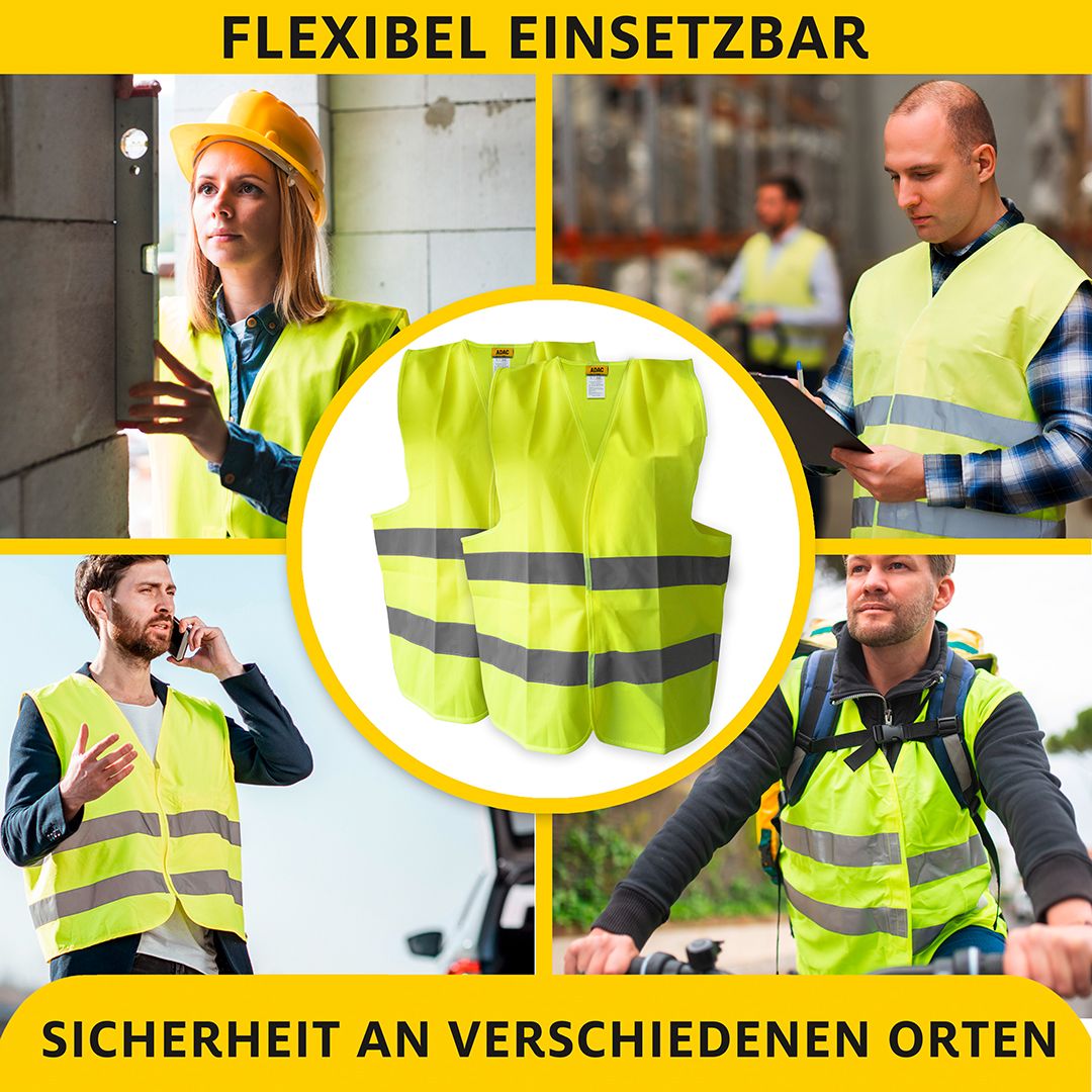 W-5 Anwendungsbeispiele Warnweste
