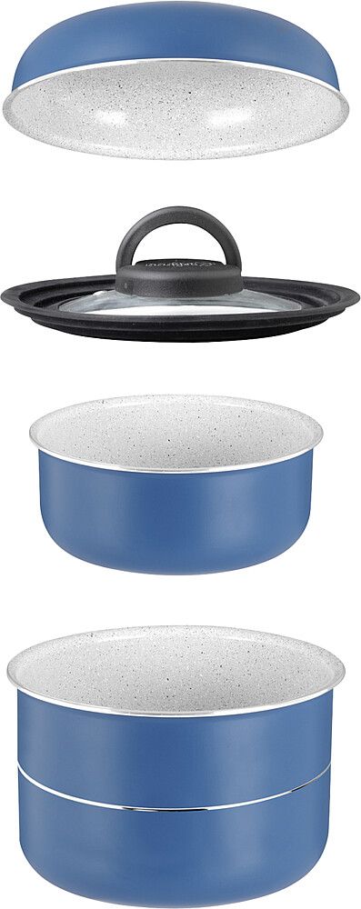 9984746203 Brunner Topfset Carezza Spacemaster Vacublock blau