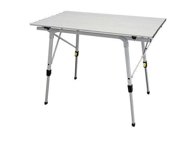 camping table, folding table, aluminum table, extendable table, upfoldable table