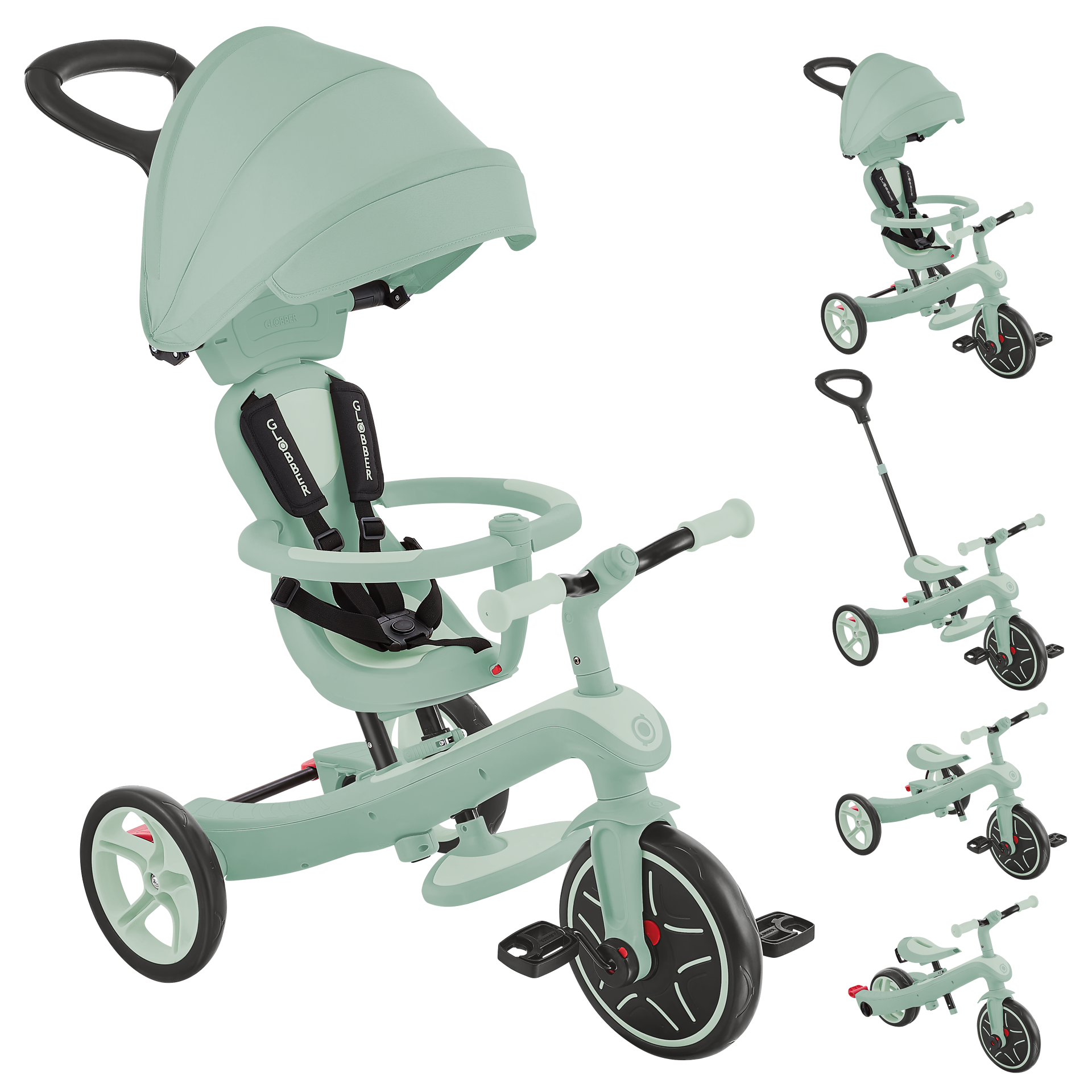 Transport, Fahrzeug, Dreirad, Laufrad, Mint, Türkis, Rad