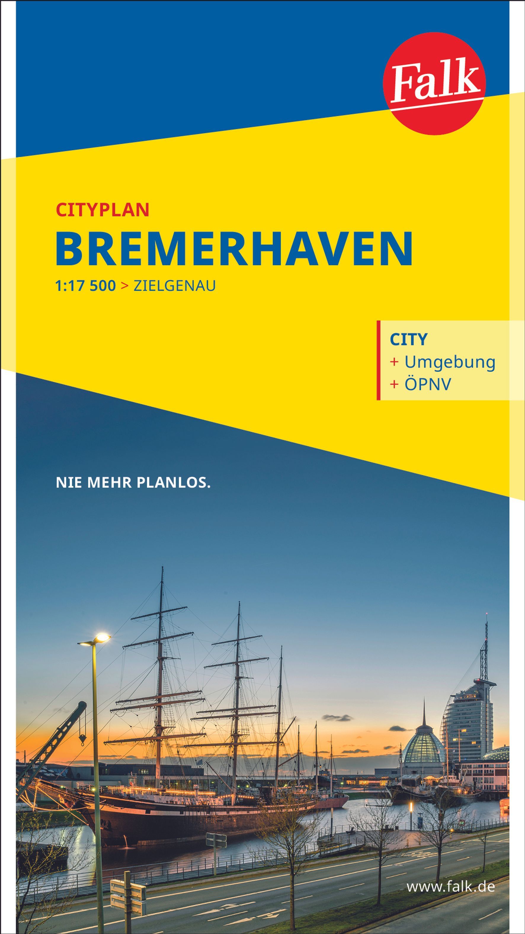 9783827900357 Cover Falk Cityplan Bremerhaven