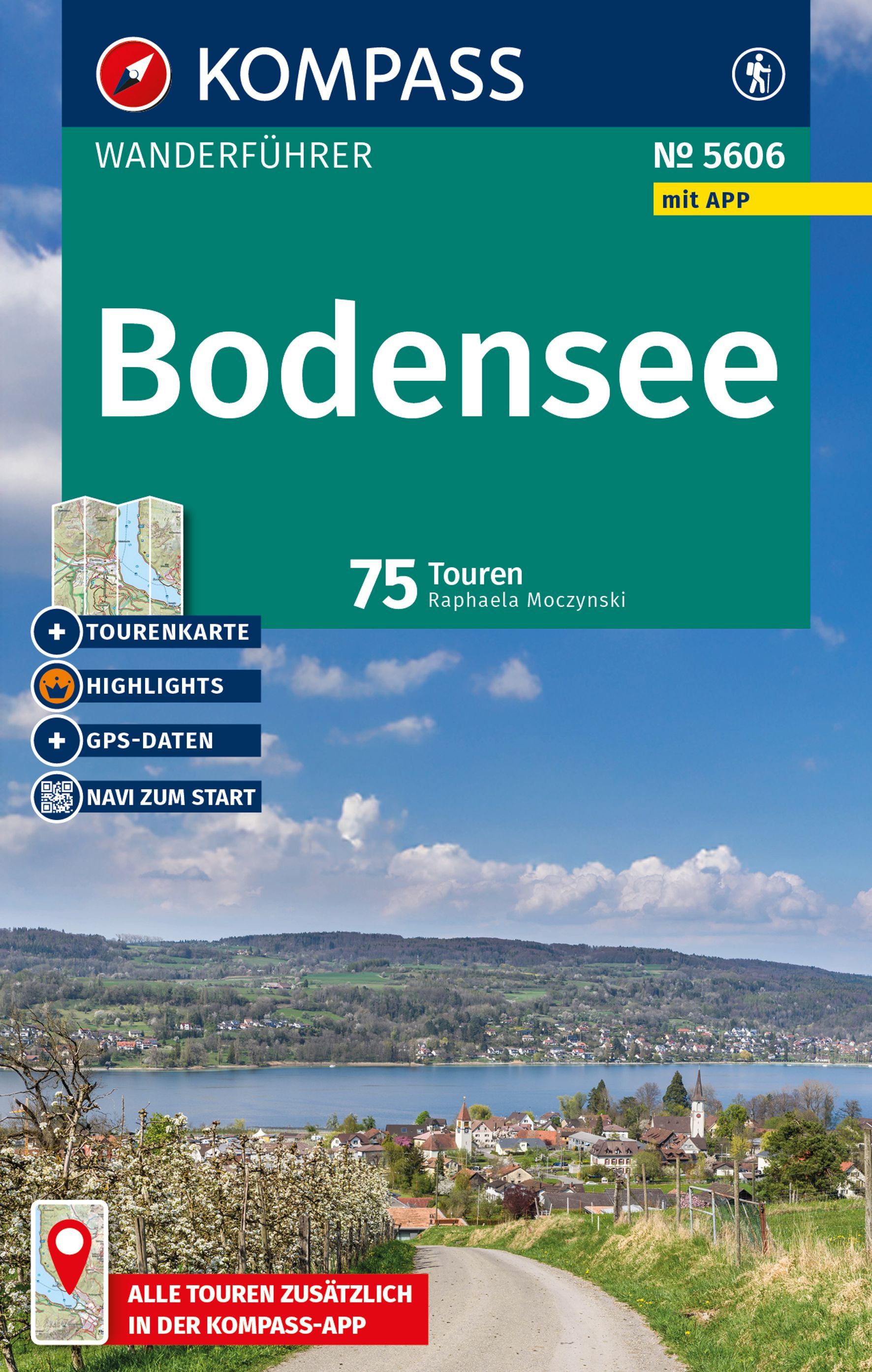 Wanderführer, Bodensee, Touren, Kartennavigation, Landschaft