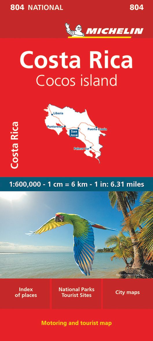 9782067259690 Cover Michelin Nationalkarte Costa Rica