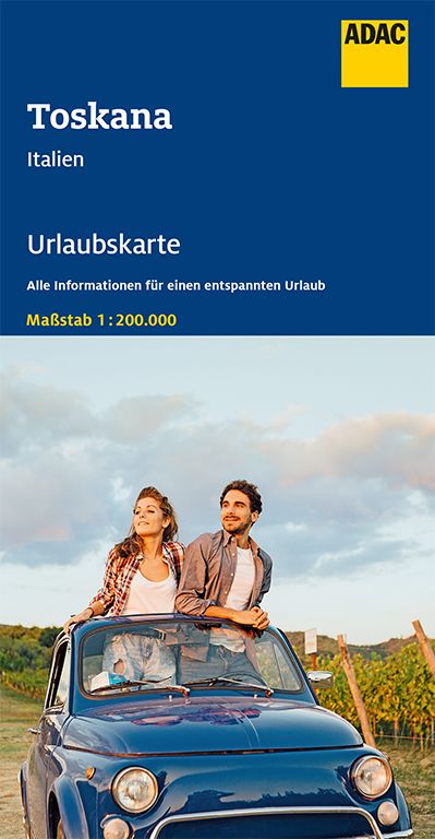 9783826406140 Reiseführer Toskana, Kleines Blaues Auto , Zwei Menschen