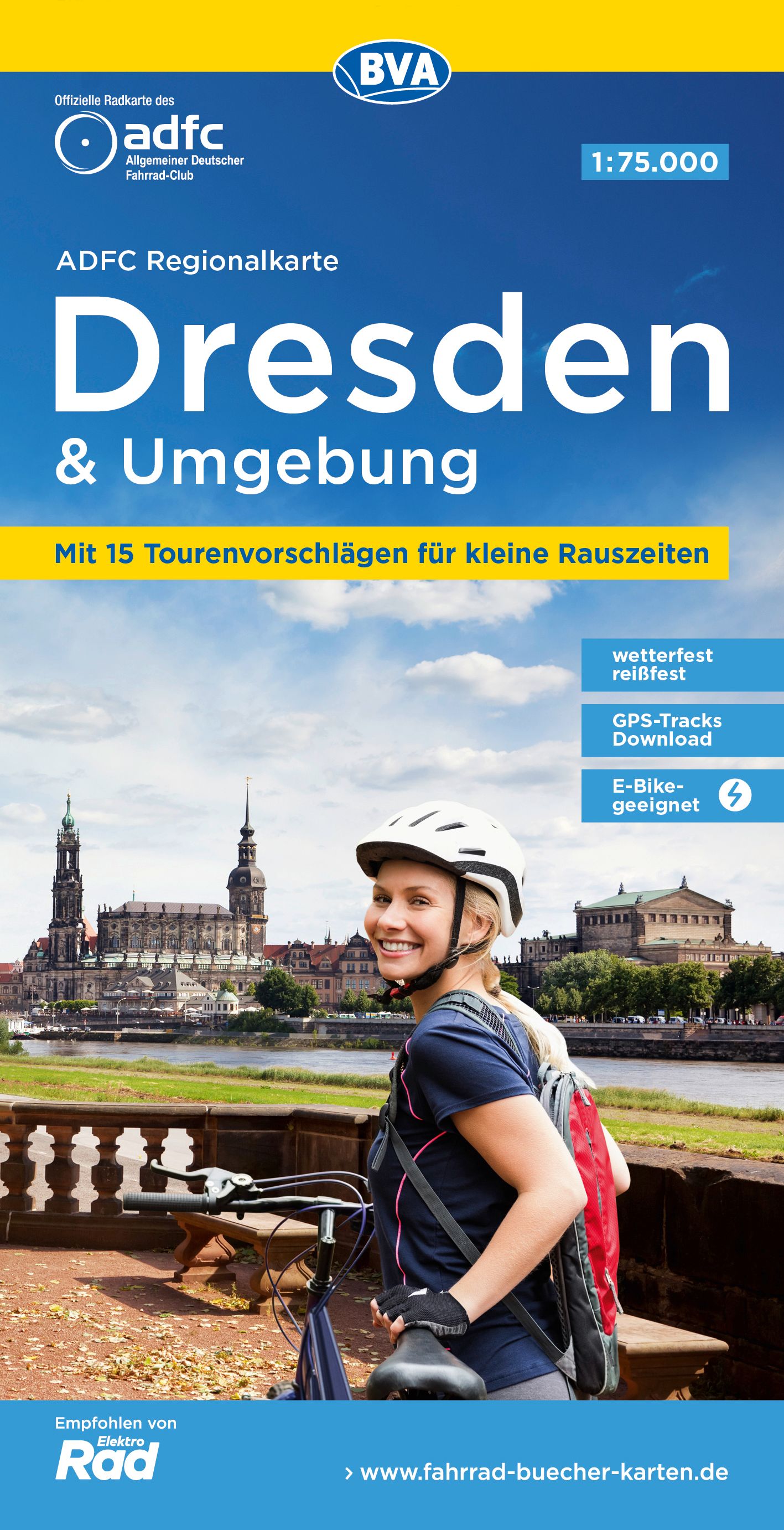 9783969900956 Cover ADFC Regionalkarte Dreseden & Umgebung