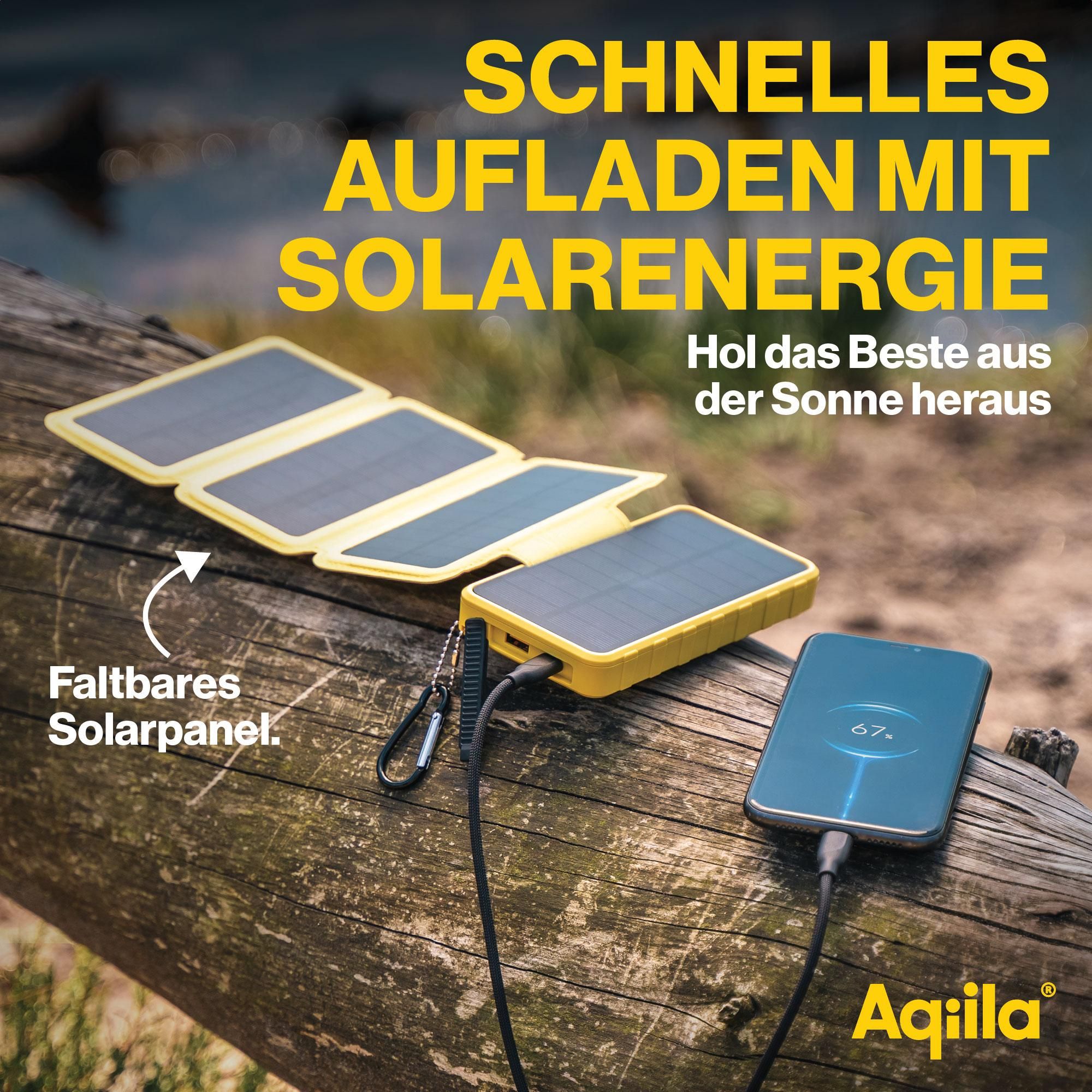 Solarmodule, Powerbank, Solarladegerät, Akkupack, Tragbar
