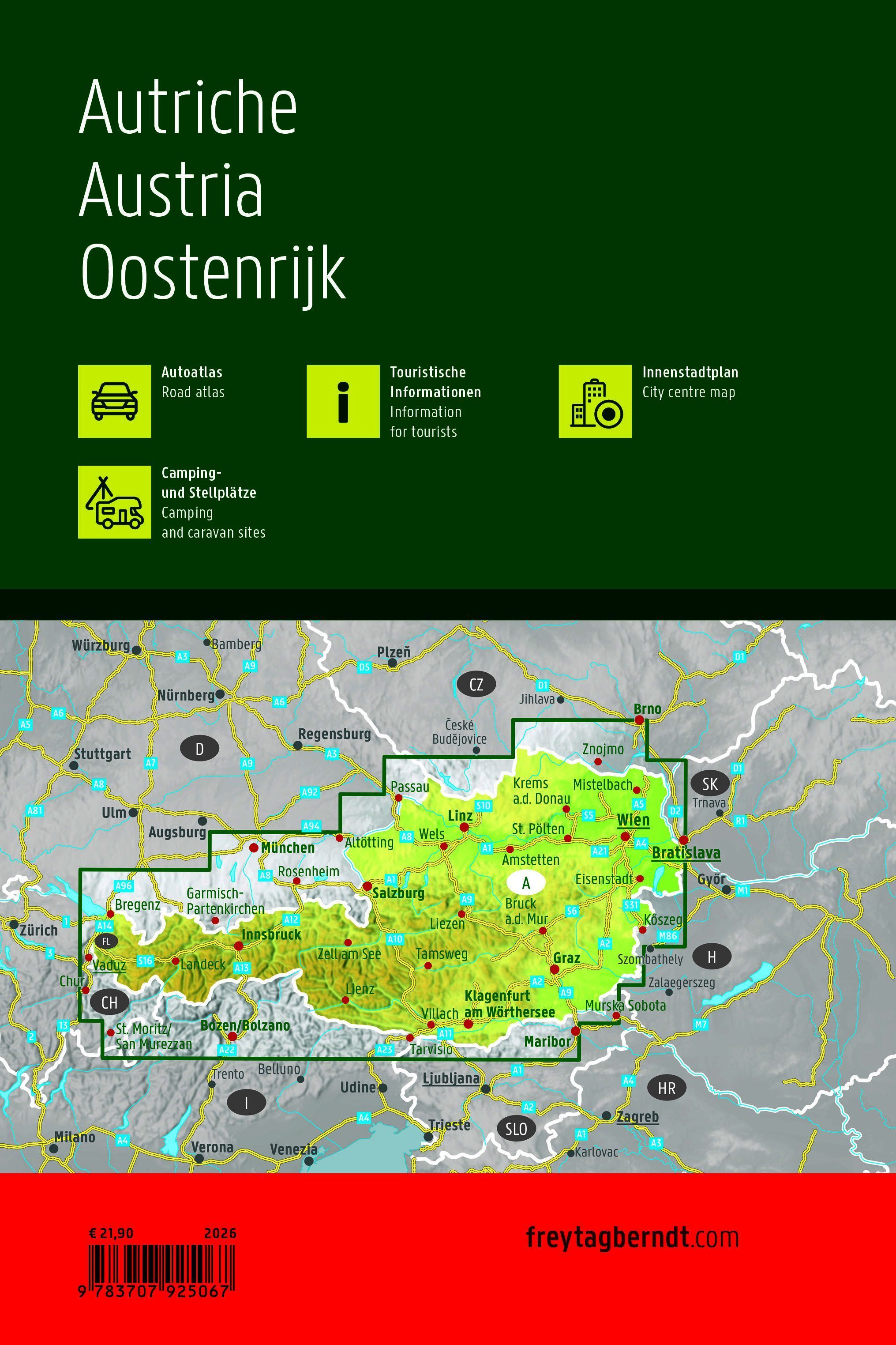 Landkarte, Kartenlayout, Österreich, Kartenhintergrund, Kartennetze