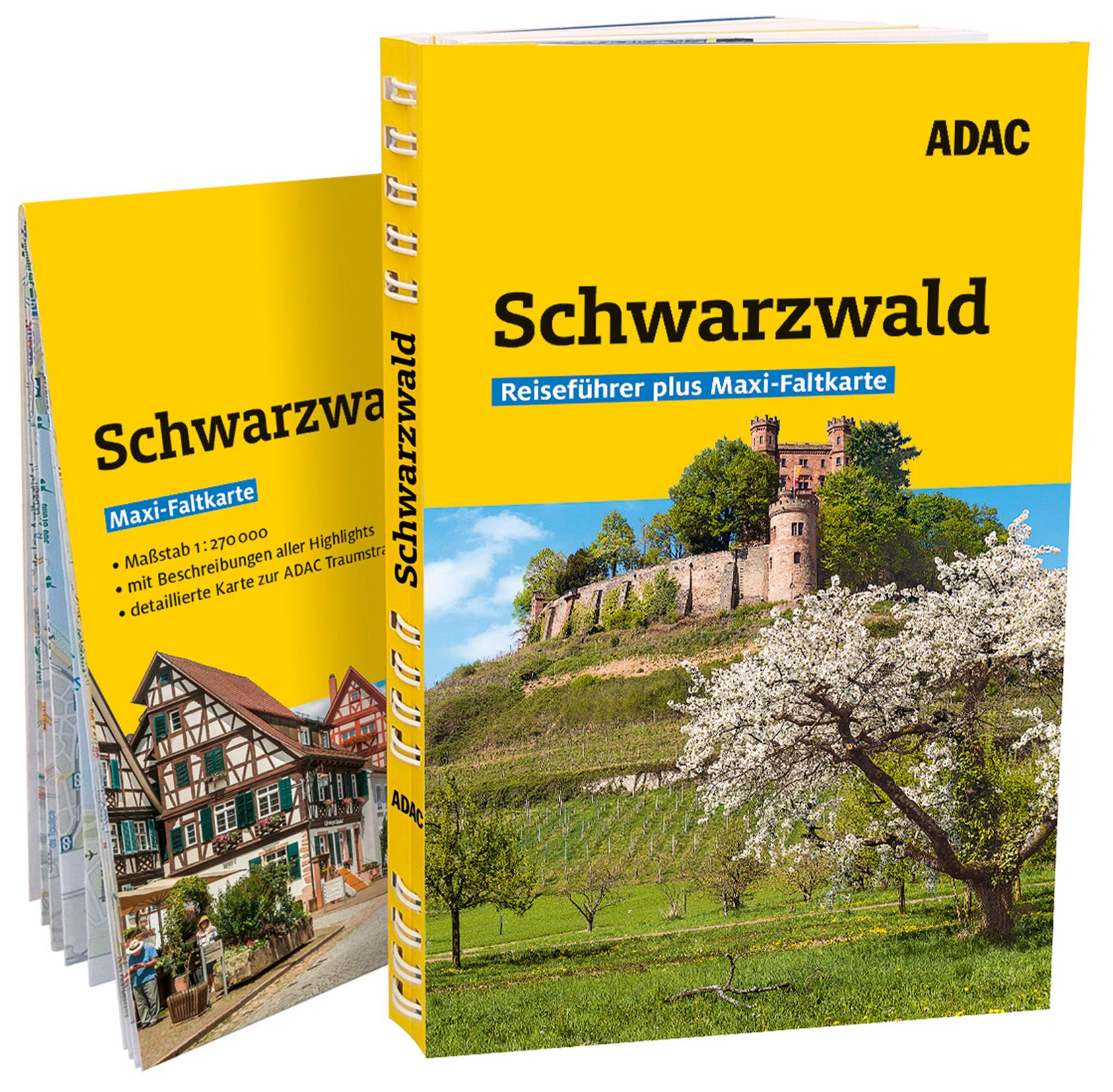 ADAC Reiseführer plus Schwarzwald Werbung, Plakat, Buch, Veröffentlichung