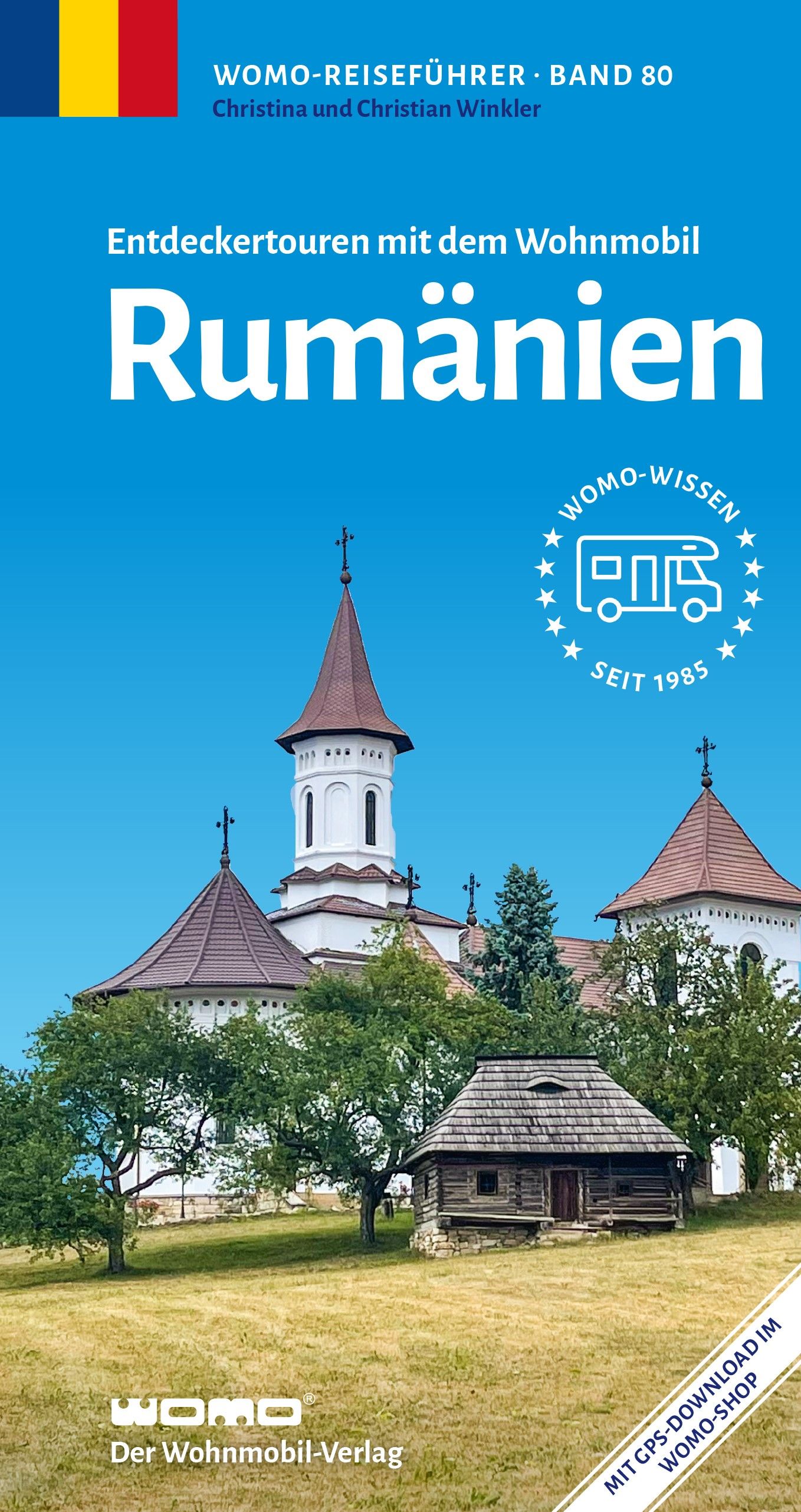 Entdeckertouren mit dem Wohnmobil Rumänien Werbung, Plakat, Turmspitze, Gras, Unterschlupf