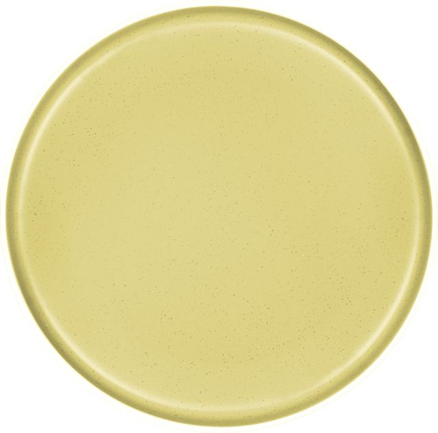 BRUNNER Essteller Dolomit Essteller, gelb, rund Teller, Essen, Mahlzeit