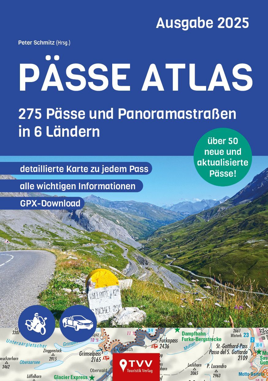 PÄSSE ATLAS 2025 Werbung, Plakat