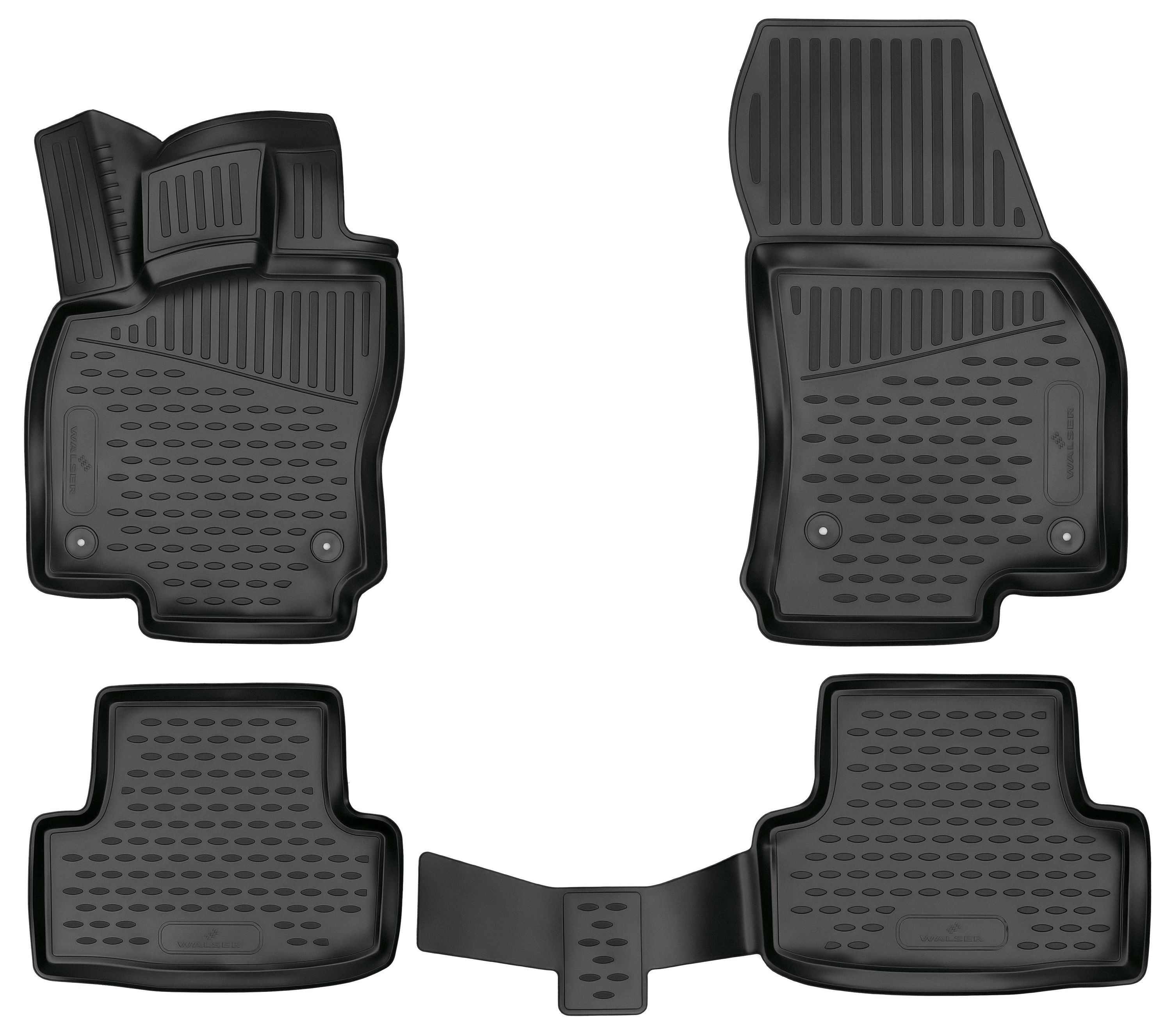 9001778750549_001 Gummimatten XTR für Skoda Karoq, schwarz