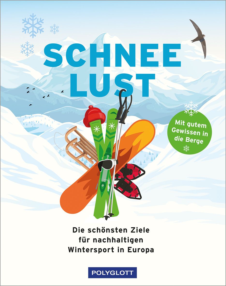 9783846410004 Cover Polyglott Reisebuch Schneelust. Die schönsten Ziele für nachhaltigen Wintersport in Europa