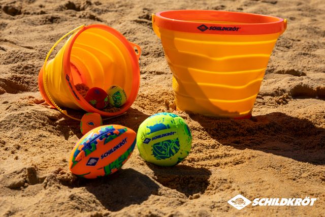 Spielzeug am Strand,Rugby, Rugbyball, Sport, Fußball, Pokal