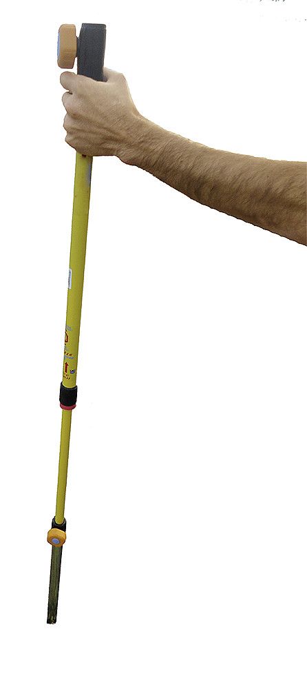 9935452-Strand_Hammer_gelb_fuer_Rohre_19_-_22_mm-Standard-01 Sonnenschirmständer, Gelb , Schwarz