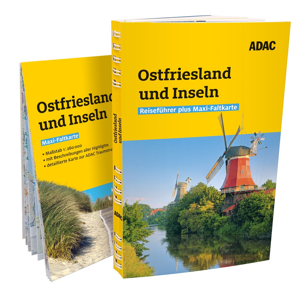 9783956895272 Cover, ADAC reiseührer, Gelb, Ostfriesland