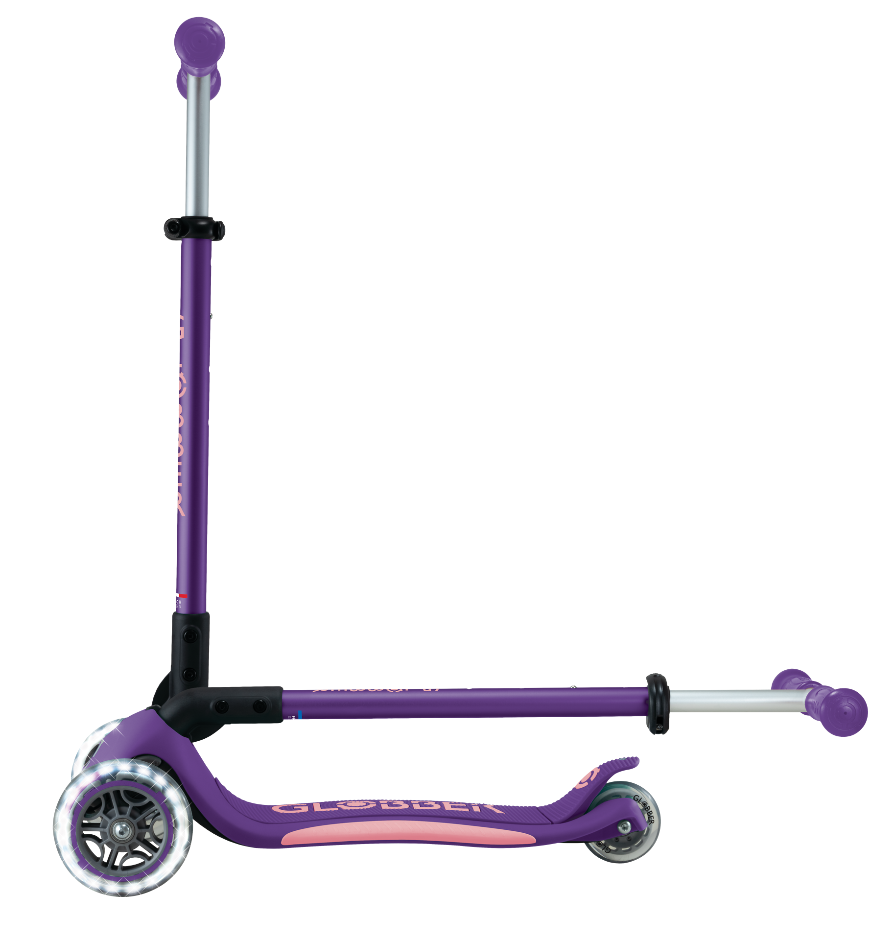 Roller, Tretroller Kinderfahrzeig lila