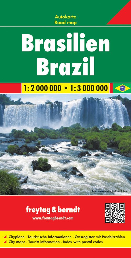 F&B Autokarte Brasilien Werbung, Plakat, Natur, Draußen, Wasser