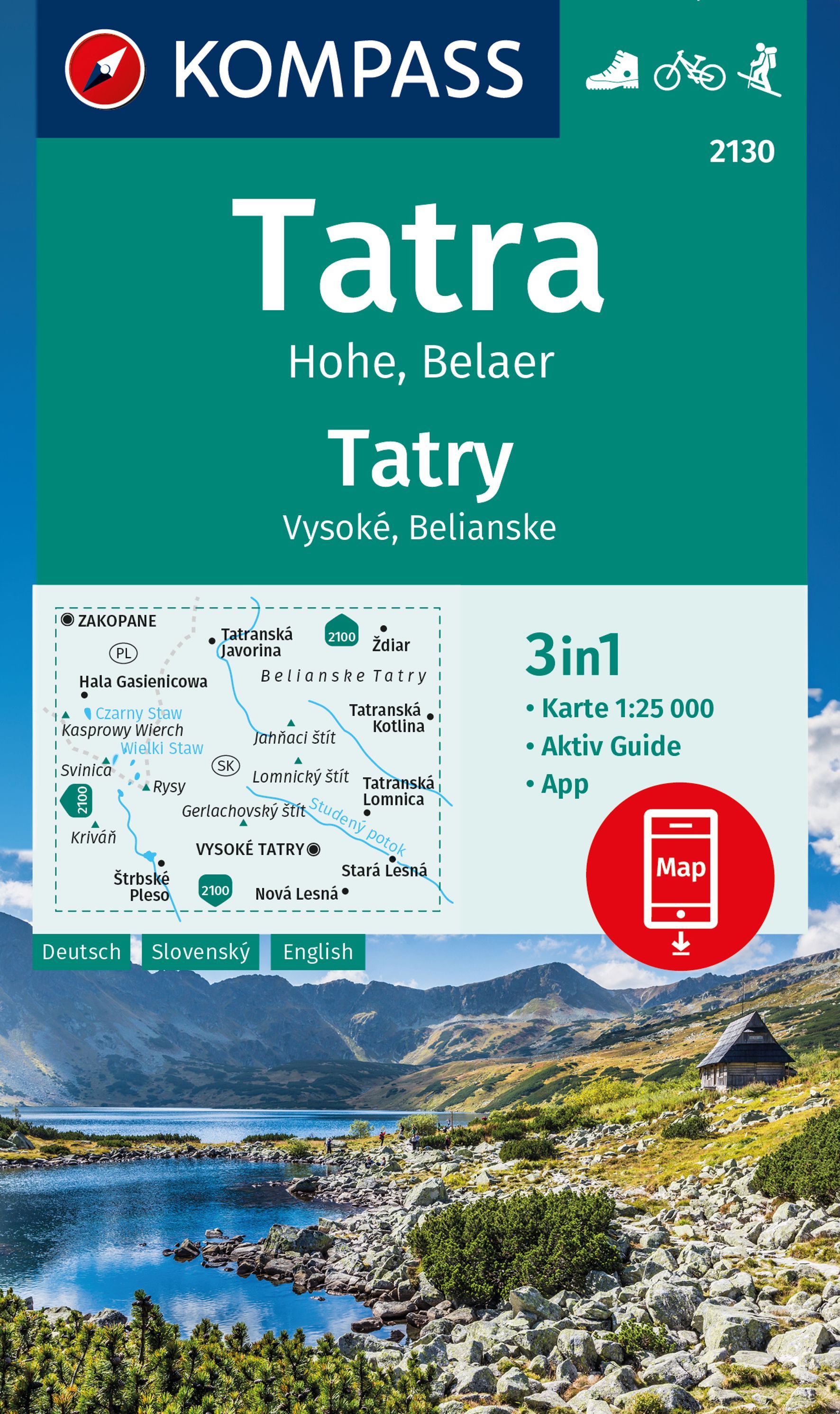 9783991541783 Cover, Karte Tatra