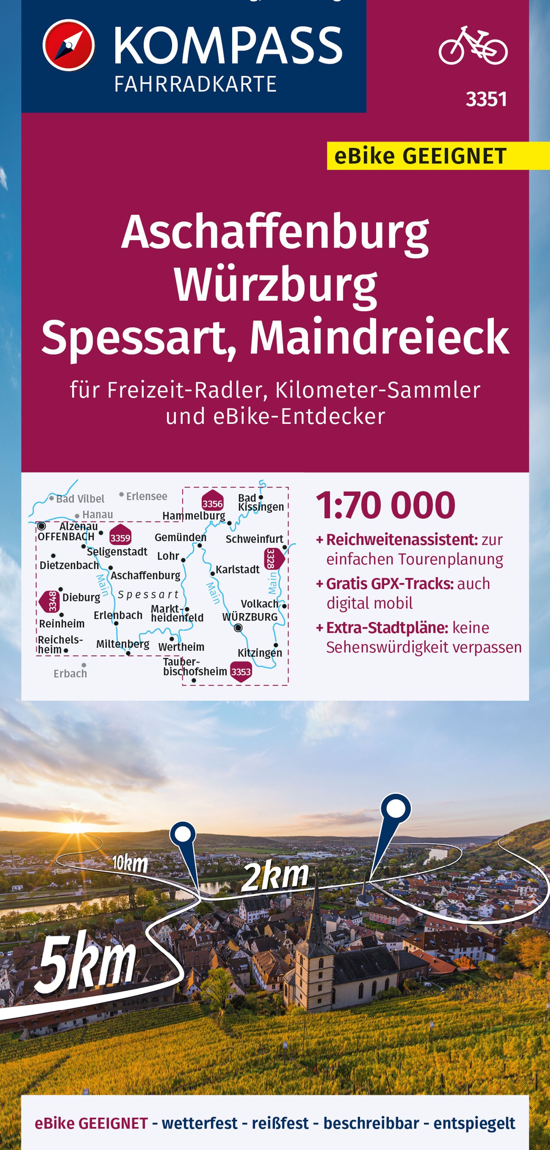 9783991213765 Cover, Karte, Aschaffenburg