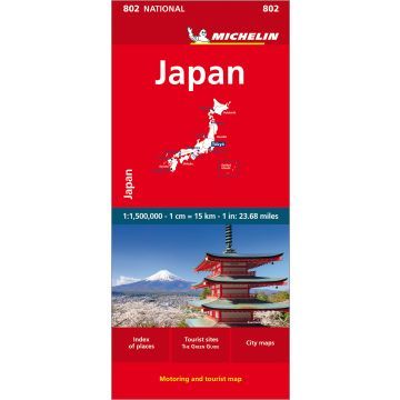Japan Karte, Michelin Karte, Stadtplan, Reiseplan, Ratgeber