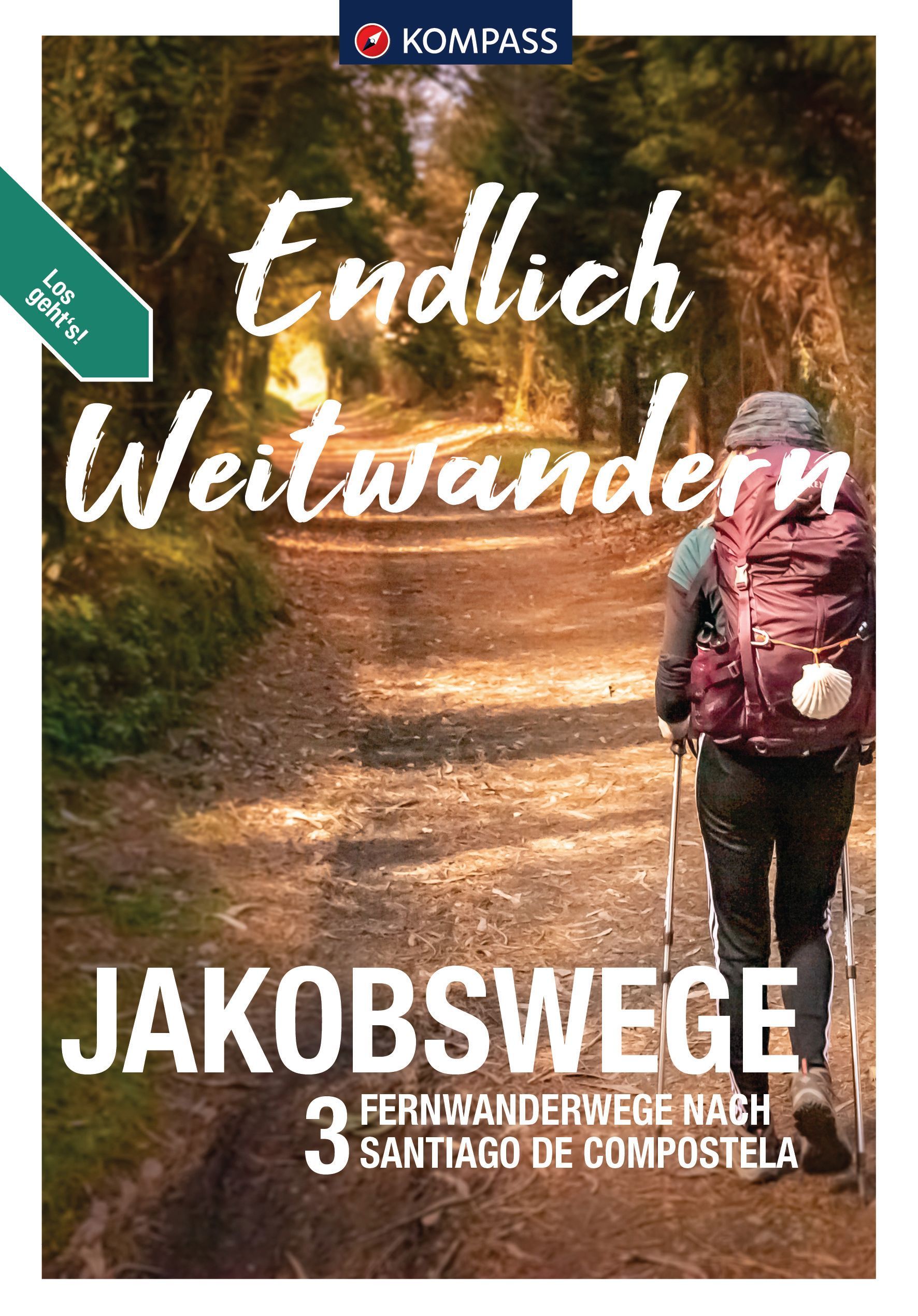 9783991541011 Cover, Endlich Weitwandern, Jakobswege