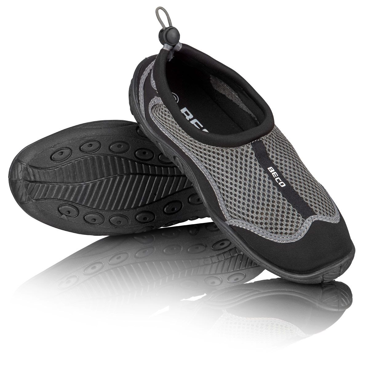 nrh20011705-neoprenschuh-schwarz-grau wasserschuhe schwarz