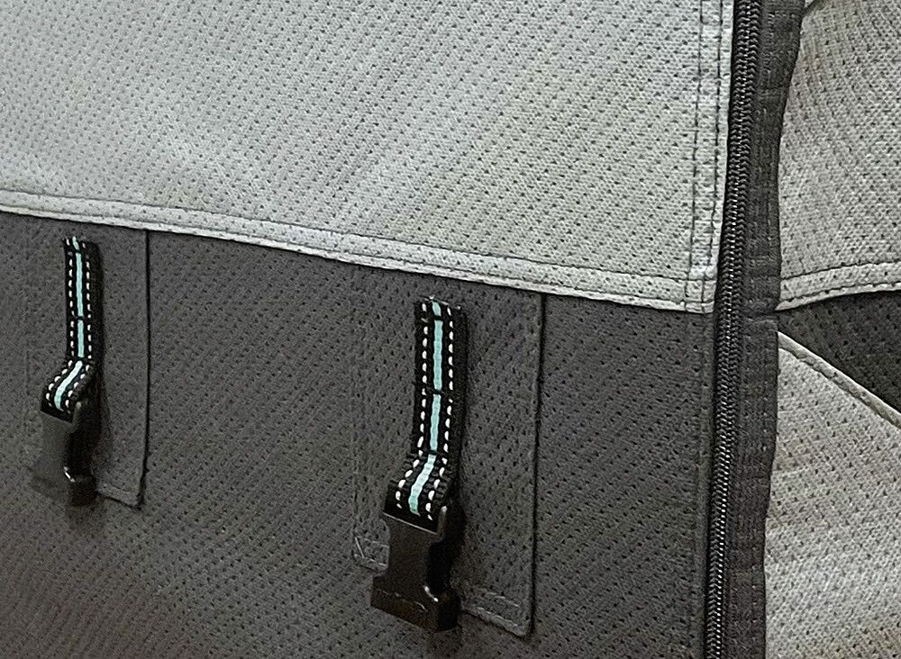 9944788300 BRUNNER Schutzhülle Caravan Cover, Nahaufnahme Befestigung