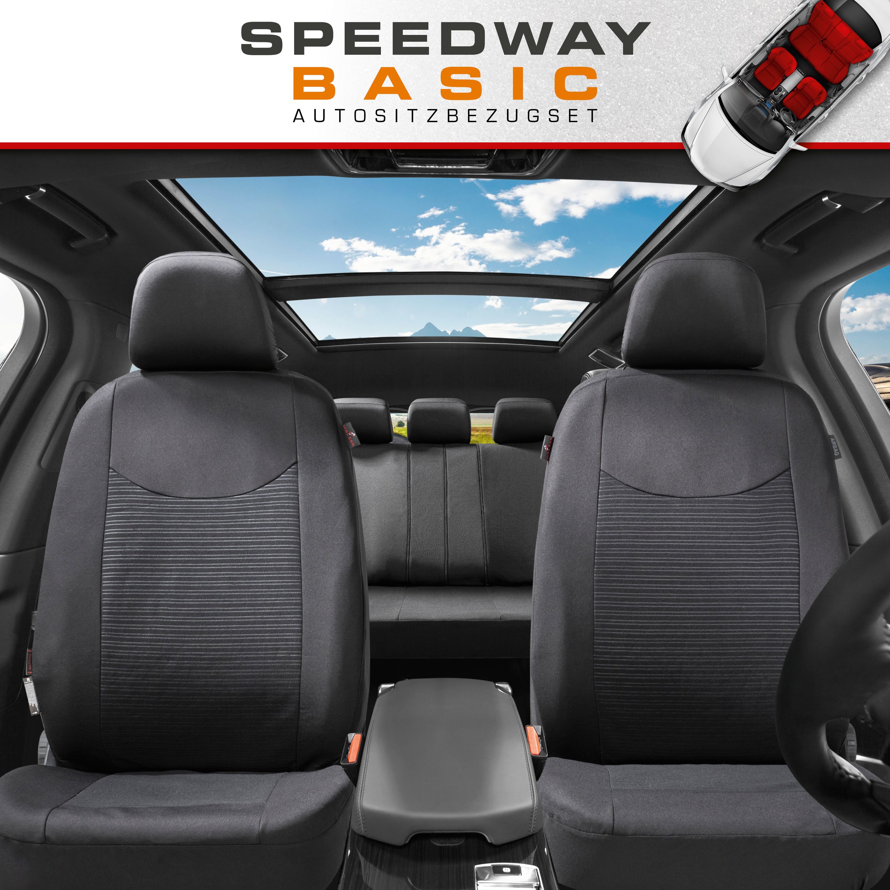 Autositzbezug Speedway Komplettset