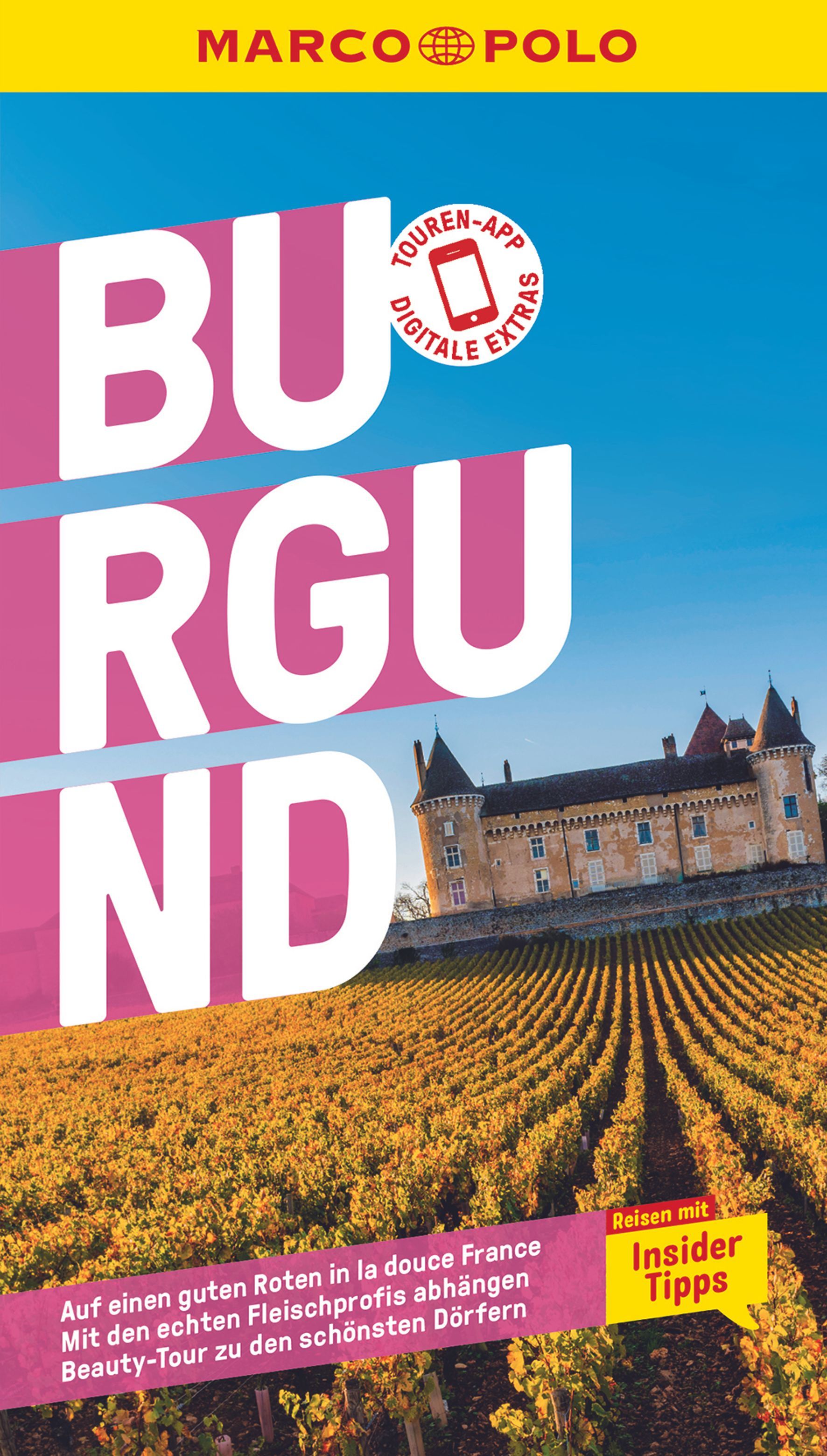 9783829731454 Cover Marco Polo Reiseführer Burgund