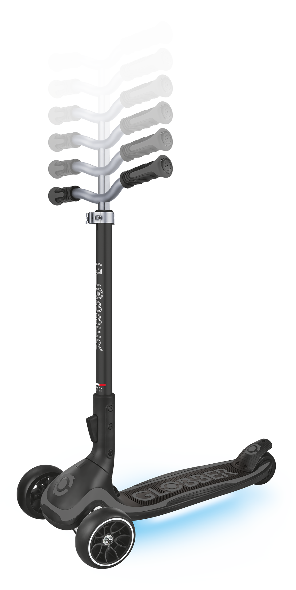 Transport, Fahrzeug, Kinderroller, Roller, Schwarz, Rad