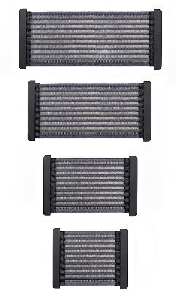 Staunetz Schwarz veschiedene Größen