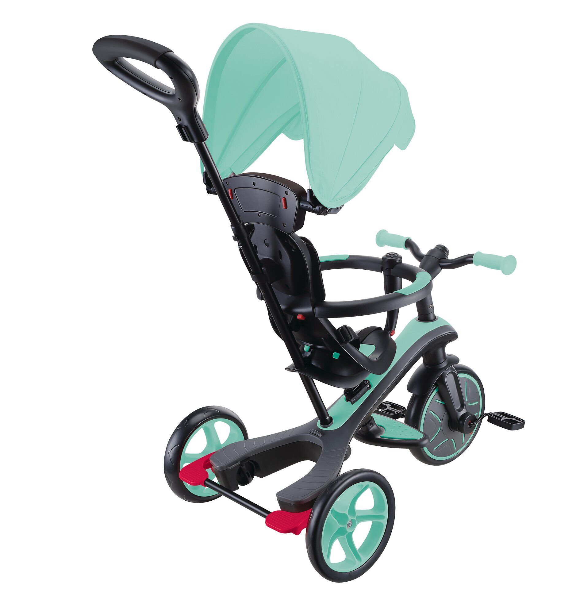 Transport, Fahrzeug, Kinderroller, Dreirad, Mint, Rad