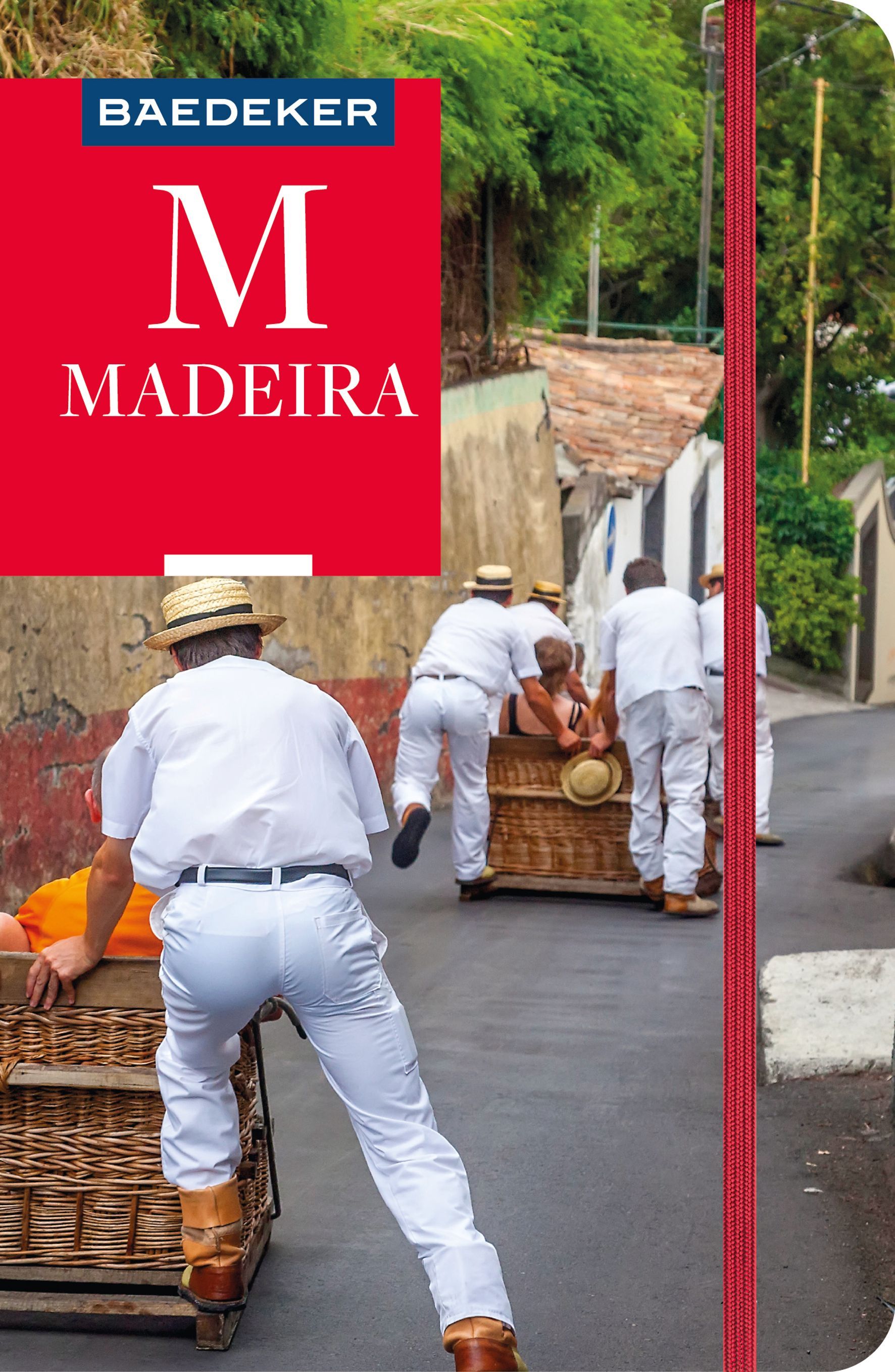 9783575000712 Baedeker Reiseführer Madeira, Cover Schlittenfahrt durch die Stadt