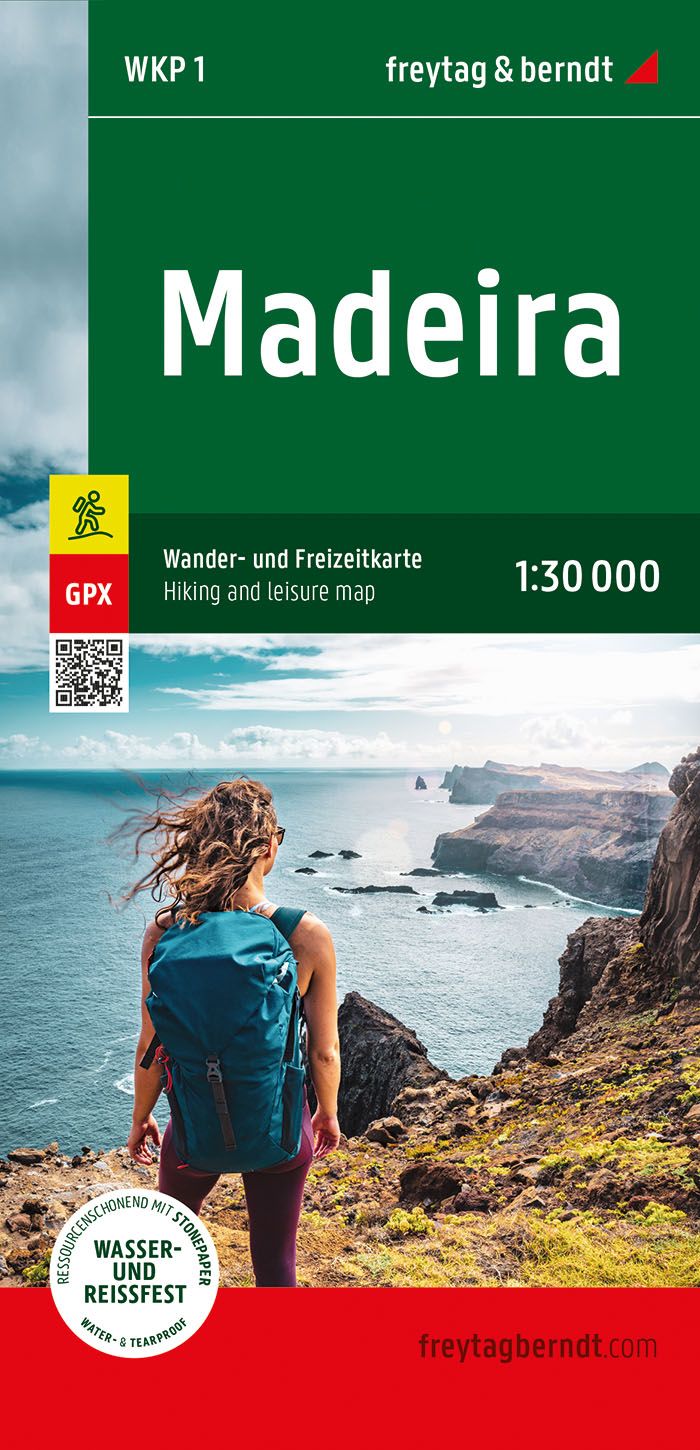 9783707922424 Cover Freytag&Berndt Wanderkarte Madeira