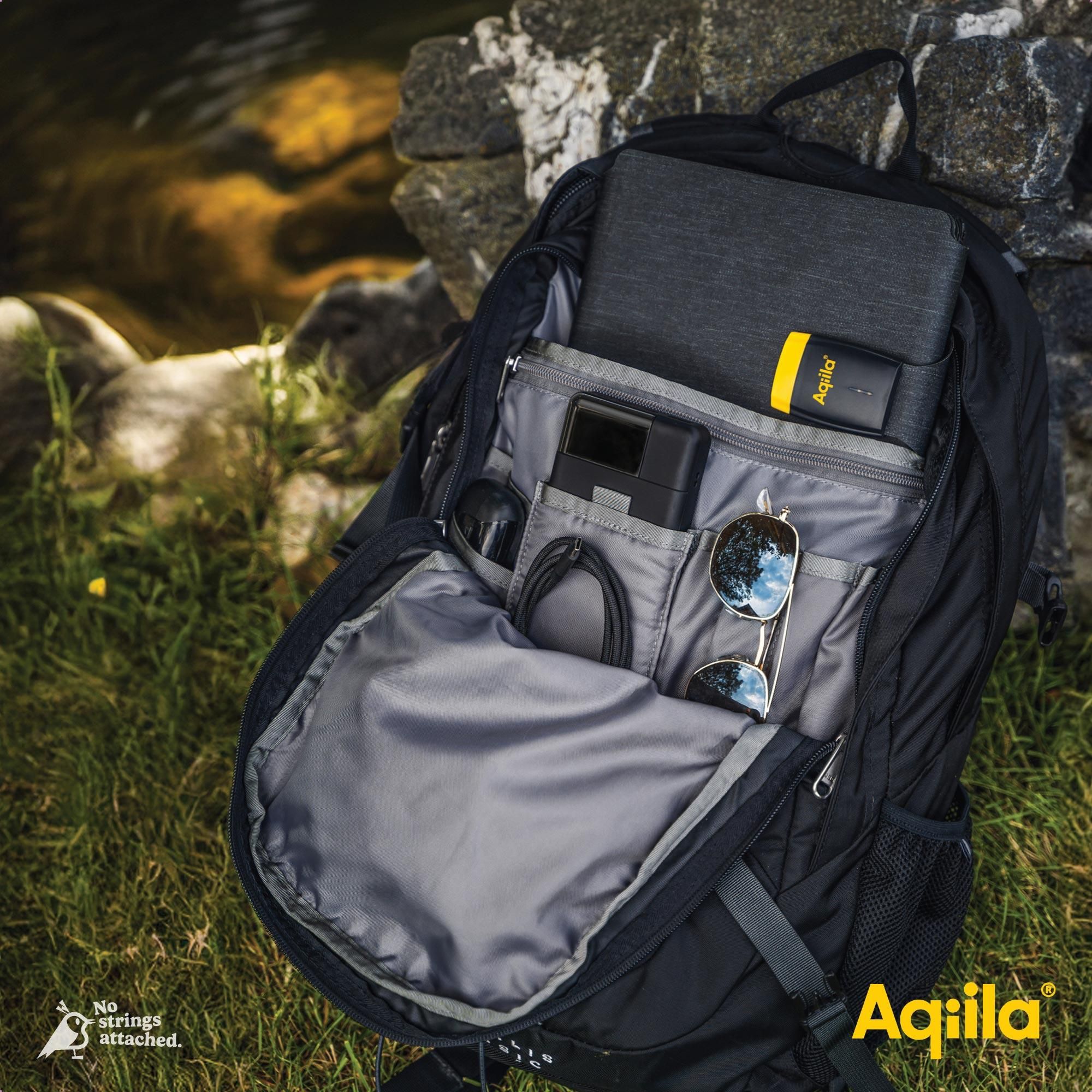 Rucksack, Ausrüstung, Tasche, Sonnenbrille, Brieftasche