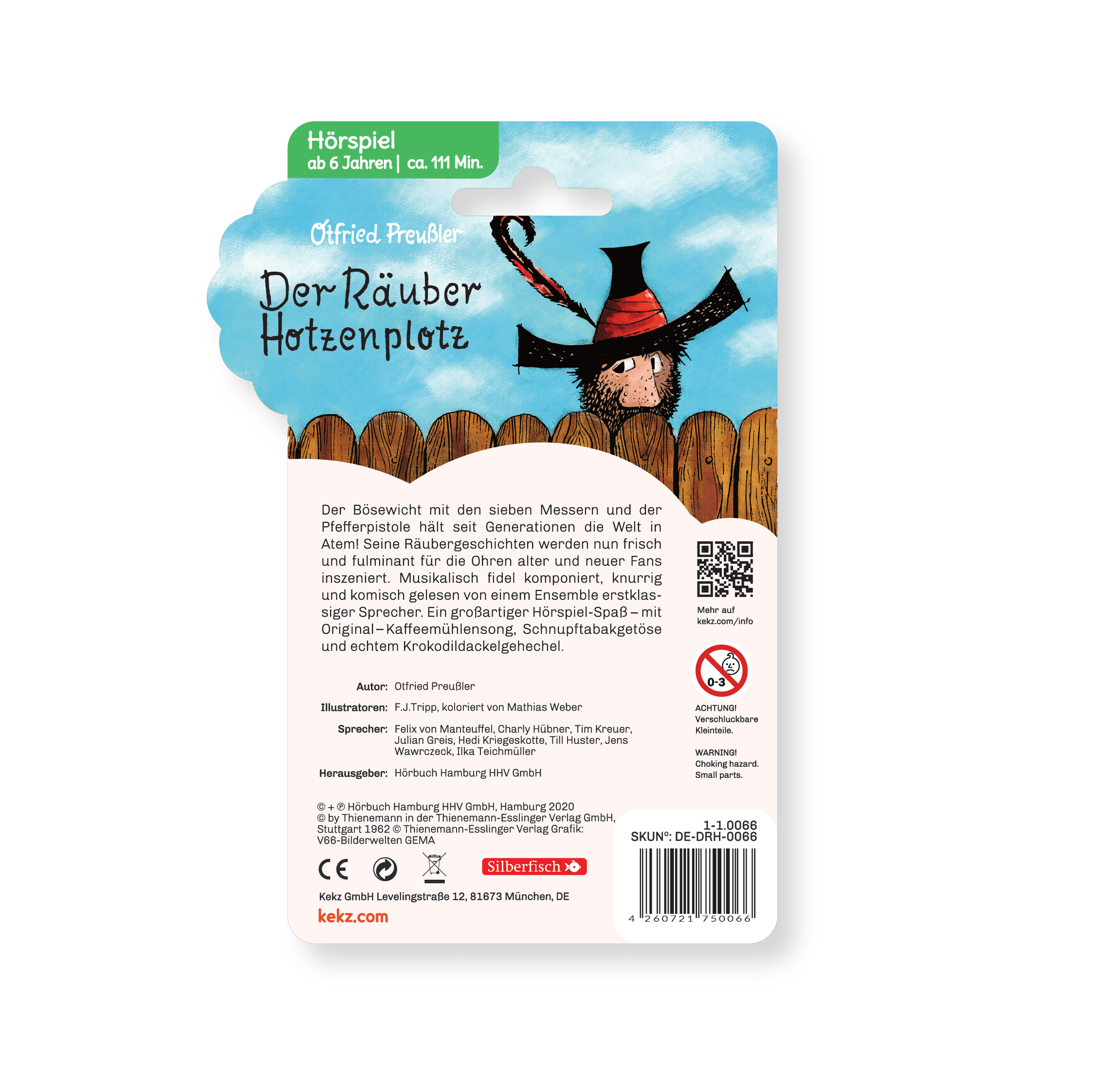 Kekz, Verpackung, Hinten, Hotzenplotz