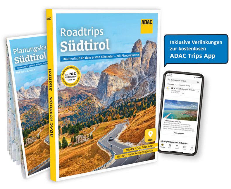 Cover_72dpi-29 Cover, ADAC Roadtrips Südtirol