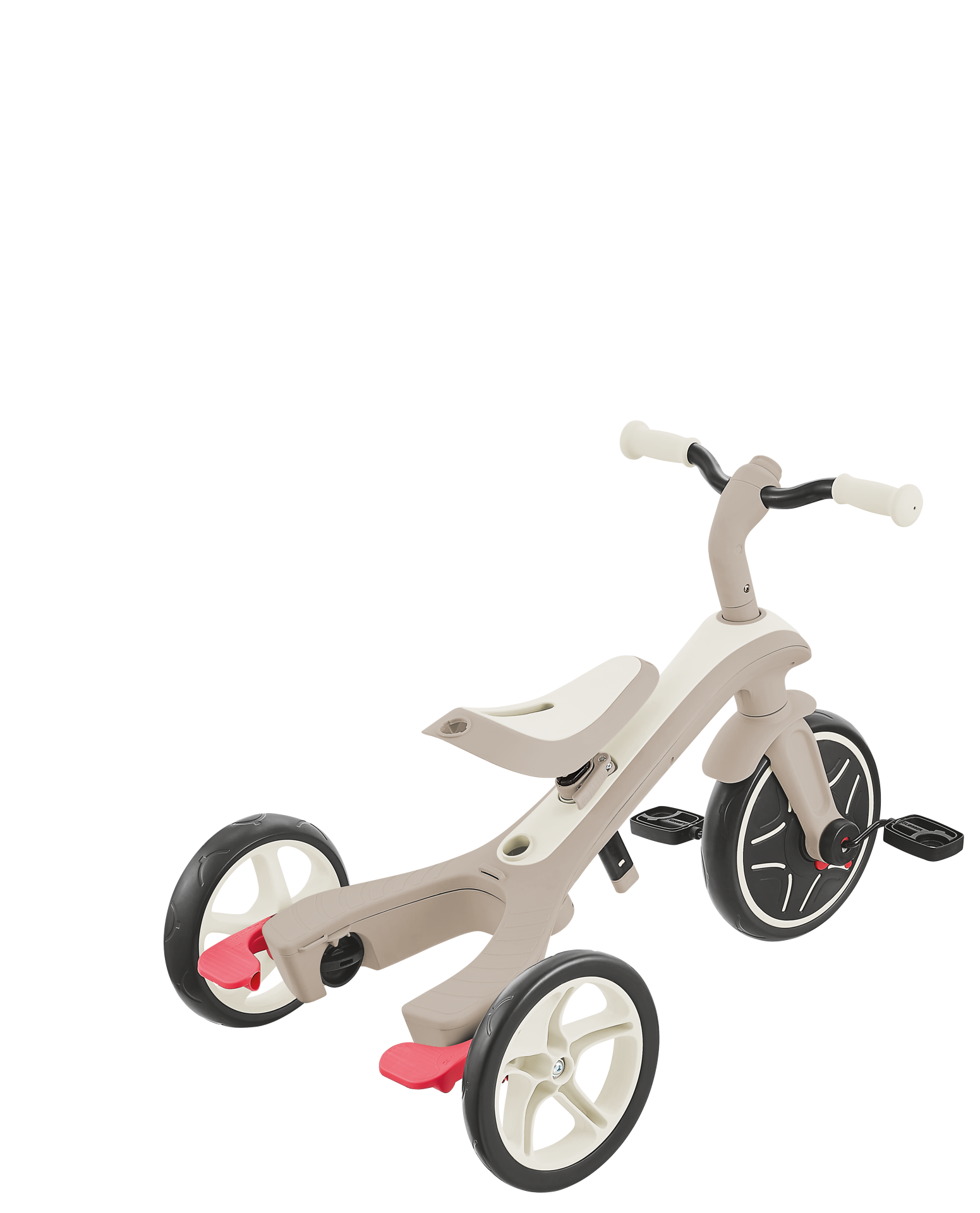 Transport, Fahrzeug, Kinderroller, Dreirad, Beige, Rad